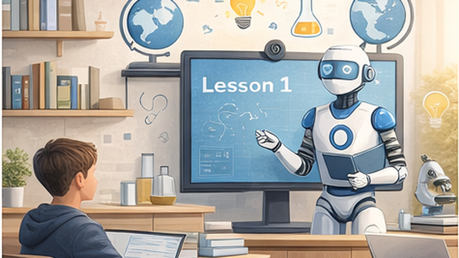 Teachers collaborating